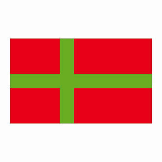Bornholm Flag Cardboard Cutout