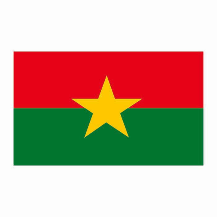 Burkina Faso Flag Cardboard Cutout