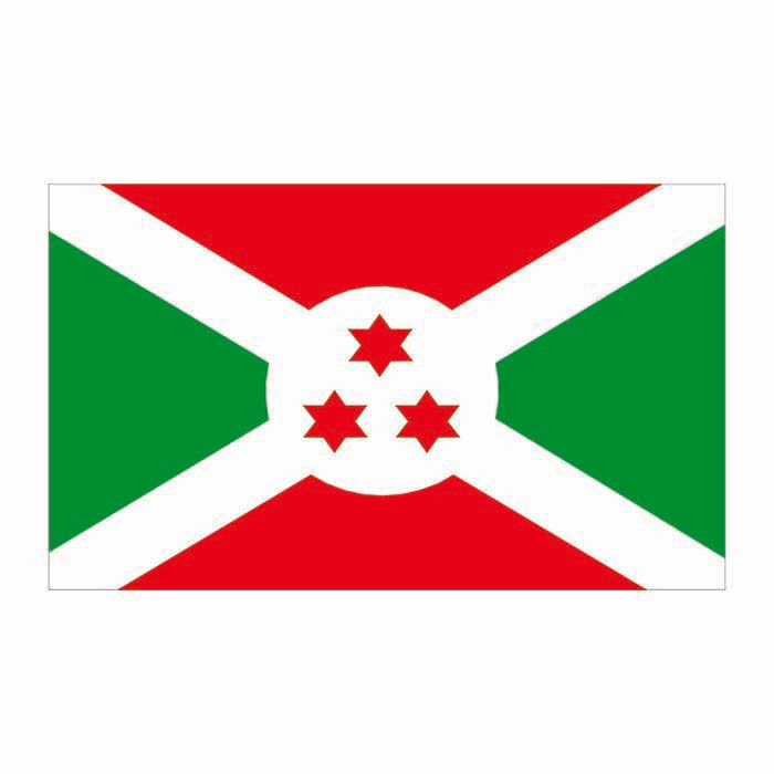 Burundi Flag Cardboard Cutout