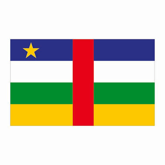 Central African Republic Flag Cardboard Cutout