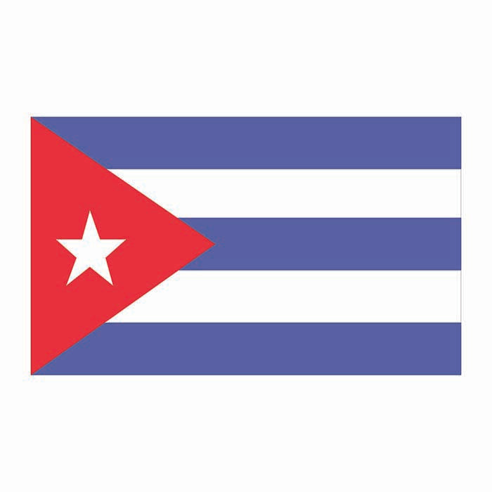Cuba Flag Cardboard Cutout
