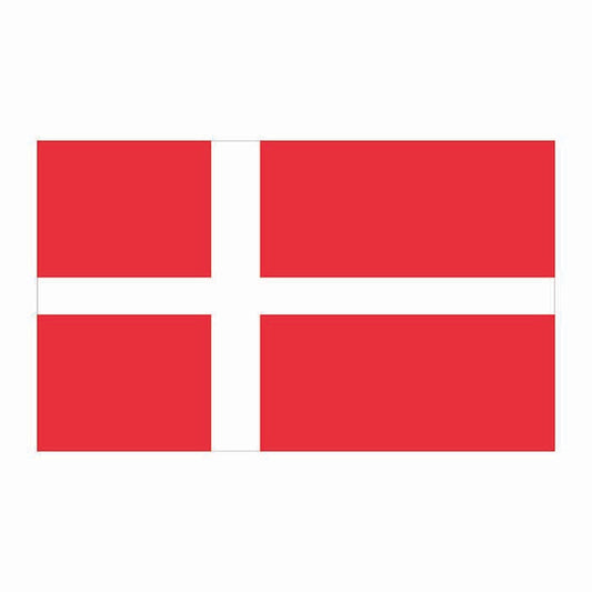 Denmark Flag Cardboard Cutout