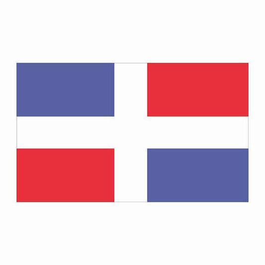 Dominican Republic Flag Cardboard Cutout