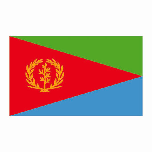 Eritrea Flag Cardboard Cutout