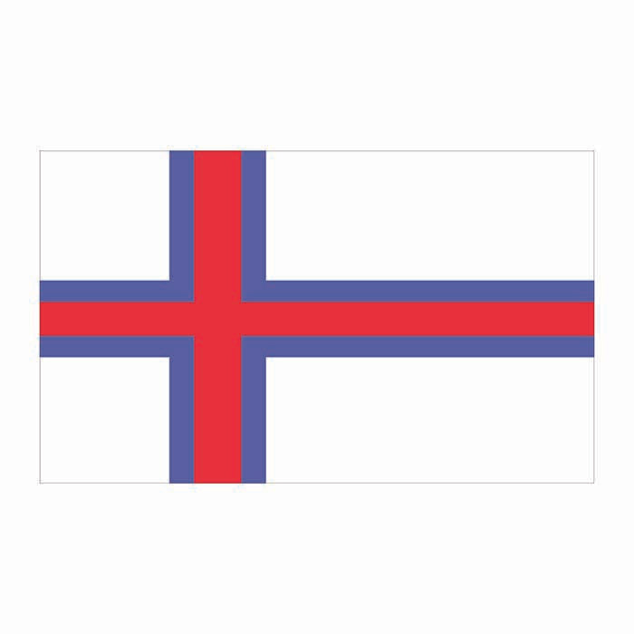 Faroe Islands Flag Cardboard Cutout