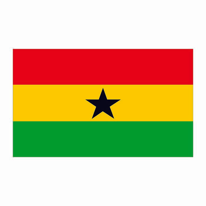 Ghana Flag Cardboard Cutout