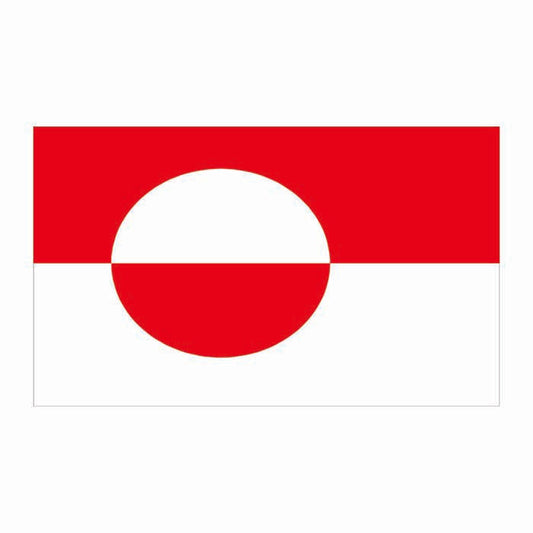 Greenland Flag Cardboard Cutout