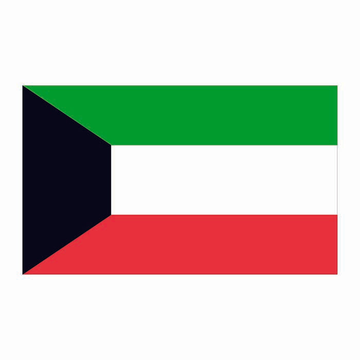 Kuwait Flag Cardboard Cutout