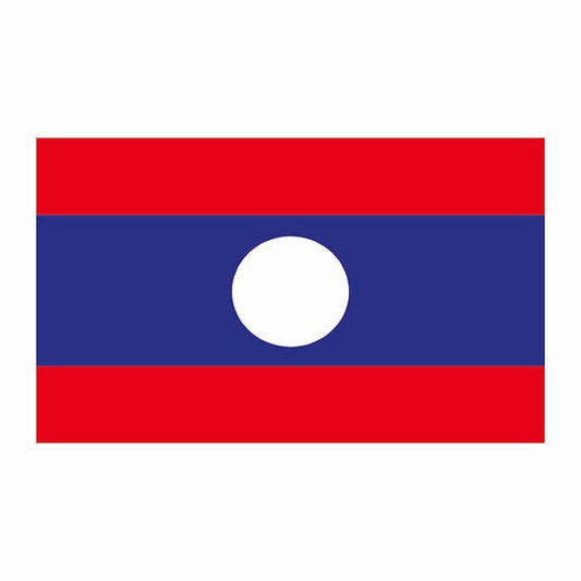 Laos Flag Cardboard Cutout