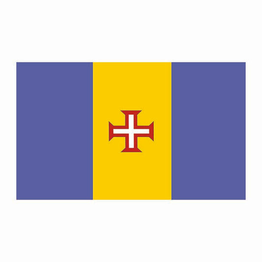 Madeira Flag Cardboard Cutout