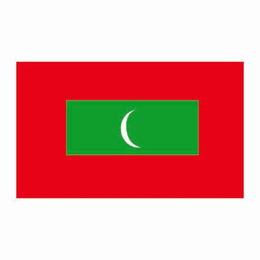 Maldive Islands Flag Cardboard Cutout