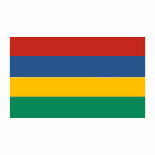 Mauritius Flag Cardboard Cutout