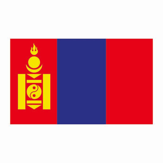 Mongolia Flag Cardboard Cutout