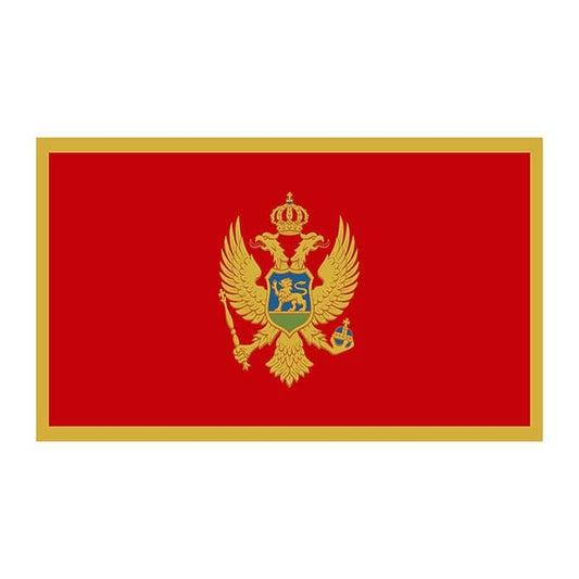 Montenegro Flag Cardboard Cutout