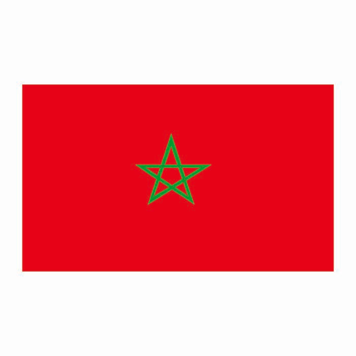 Morocco Flag Cardboard Cutout