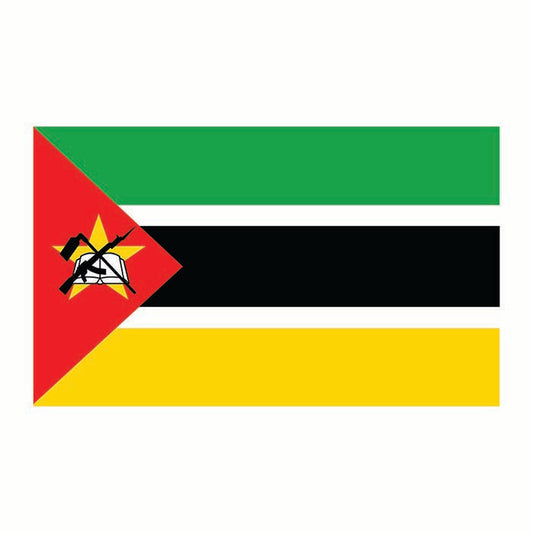 Mozambique Flag Cardboard Cutout