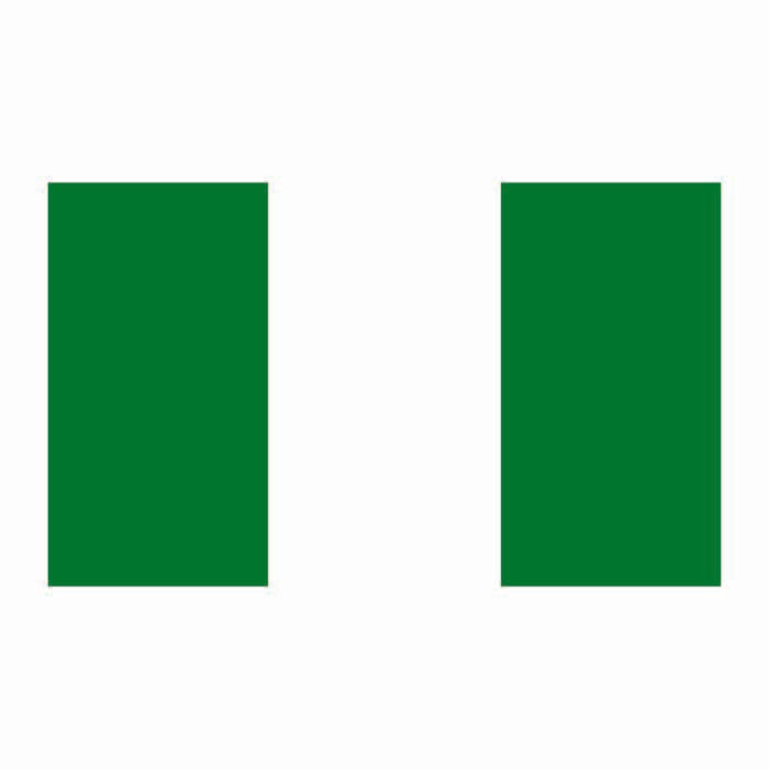 Nigeria Flag Cardboard Cutout