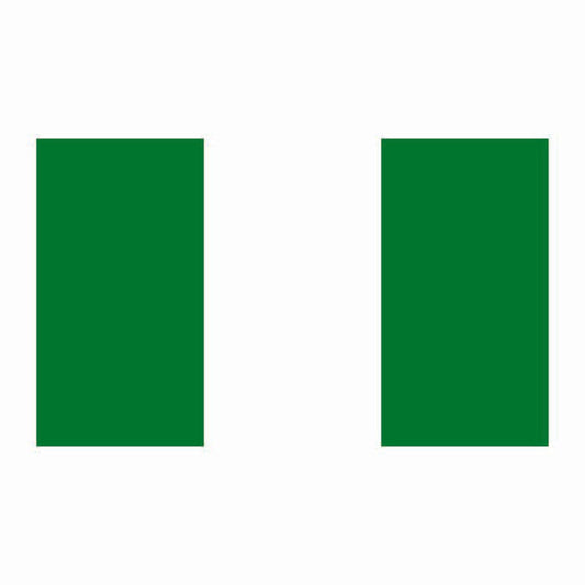 Nigeria Flag Cardboard Cutout