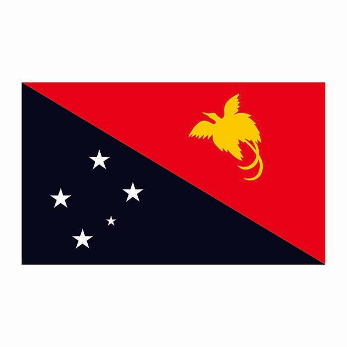 Papua new Guinea Flag Cardboard Cutout