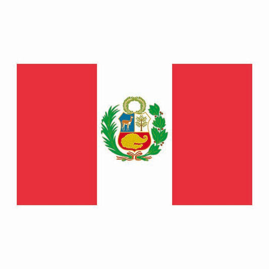 Peru Flag Cardboard Cutout