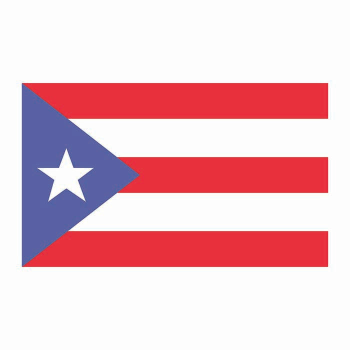 Puerto Rico Flag Cardboard Cutout