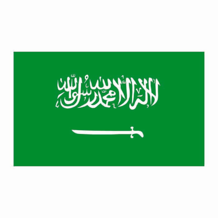 Saudi Arabia Flag Cardboard Cutout Free Shipping – Life Size Custom Cutouts