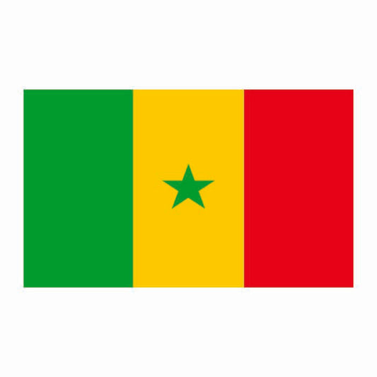 Senegal Flag Cardboard Cutout