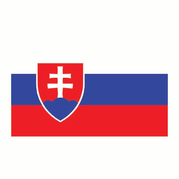 Slovakia Flag Cardboard Cutout