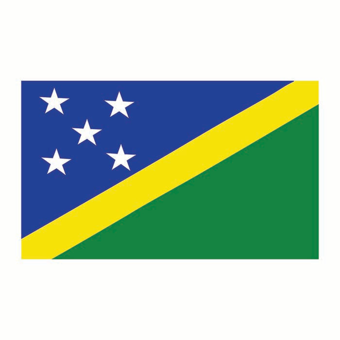 Solomon Islands Flag Cardboard Cutout
