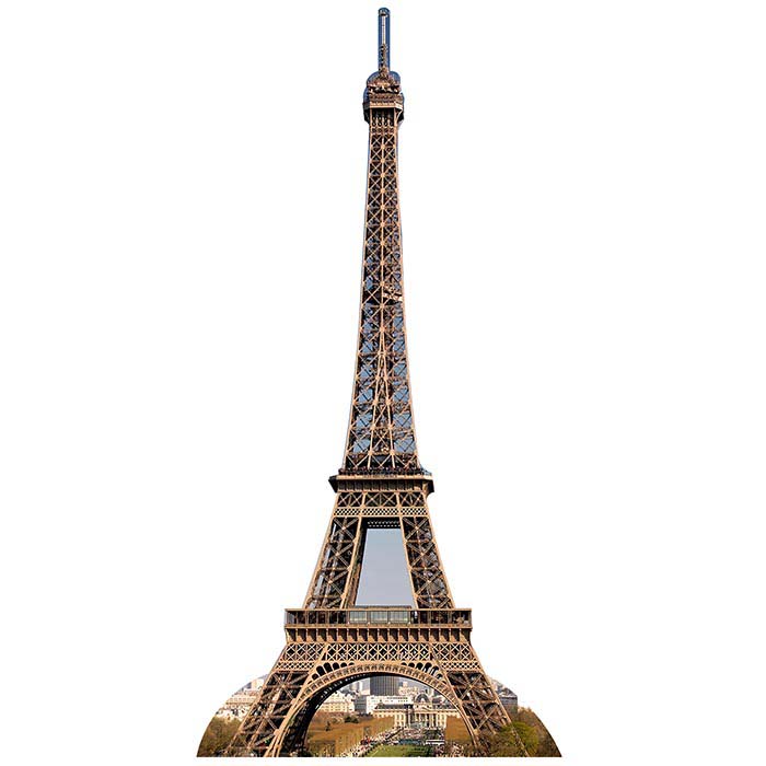 Eiffel Tower Cardboard Cutout