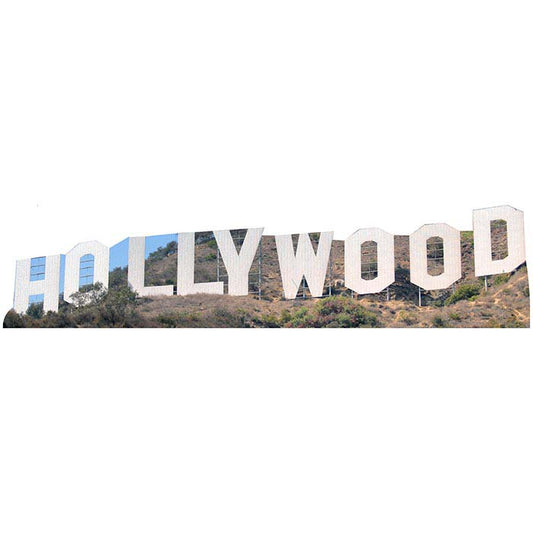 Hollywood Sign Cardboard Cutout