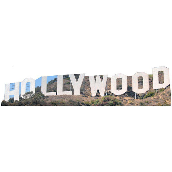 Hollywood Sign Cardboard Cutout