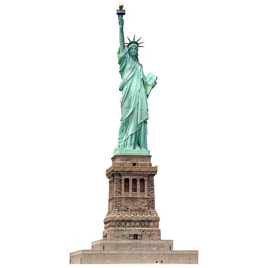 Statue of Liberty With Base Cardboard Cutout
