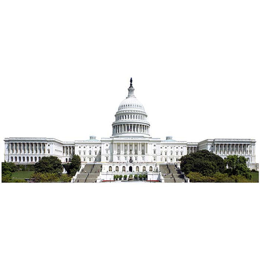 Us Capitol Building Cardboard Cutout