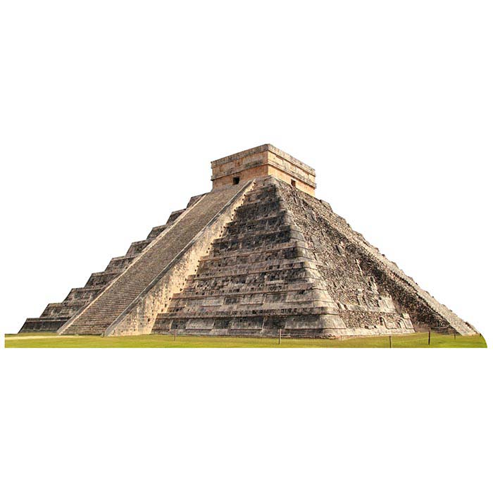 Myan Temple Cardboard Cutout