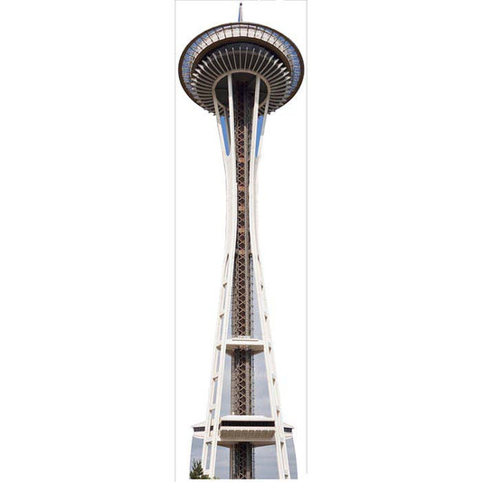 Space Needle Cardboard Cutout