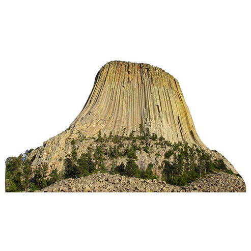 Devils Tower Cardboard Cutout Free Shipping – Life Size Custom Cutouts