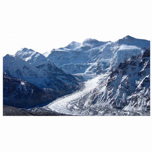 Kangchenjunga Mountain Cardboard Cutout
