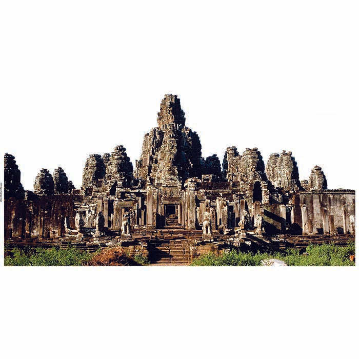 Angkor Thom Bayon Temple Cardboard Cutout