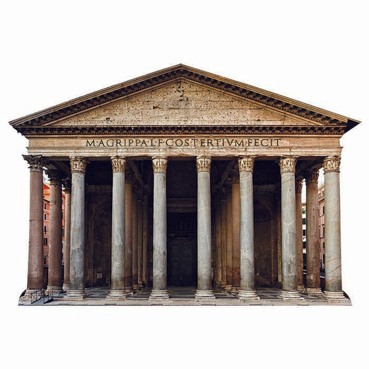 Rome Pantheon Cardboard Cutout