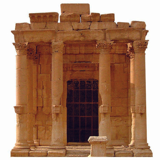 Temple of Baalshamin Cardboard Cutout
