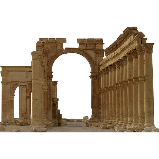 Arch of Triumph Cardboard Cutout