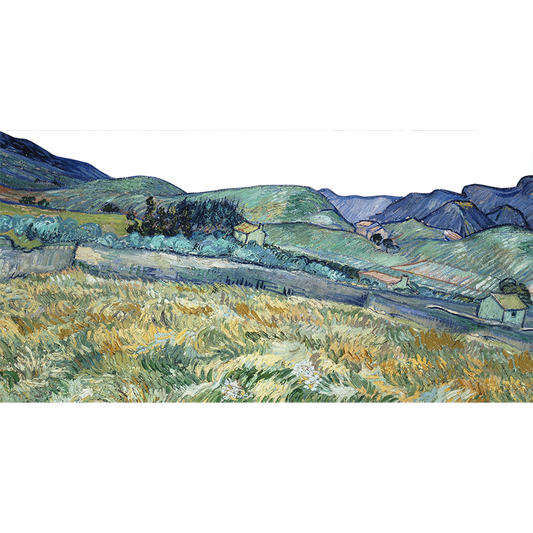 Van Gogh Mountainous Landscape Cardboard Cutout