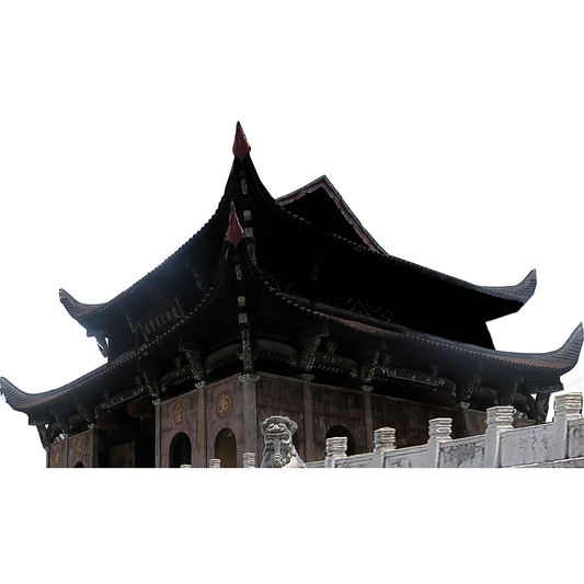 Shaolin Temple Hall of Kshitigarbha Cardboard Cutout