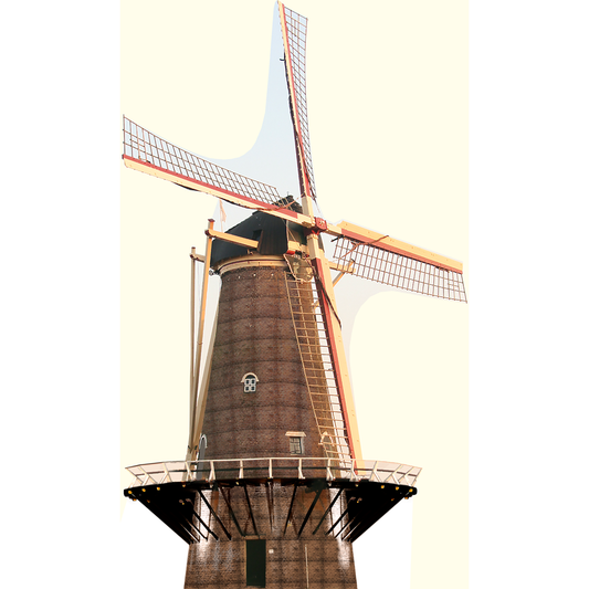 Netherlands Dutch Windmill Cardboard Cutout