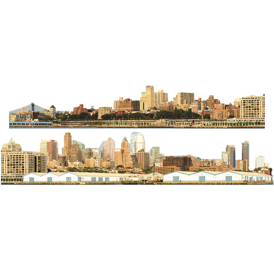 Downtown Brooklyn Skyline New York Cardboard Cutout