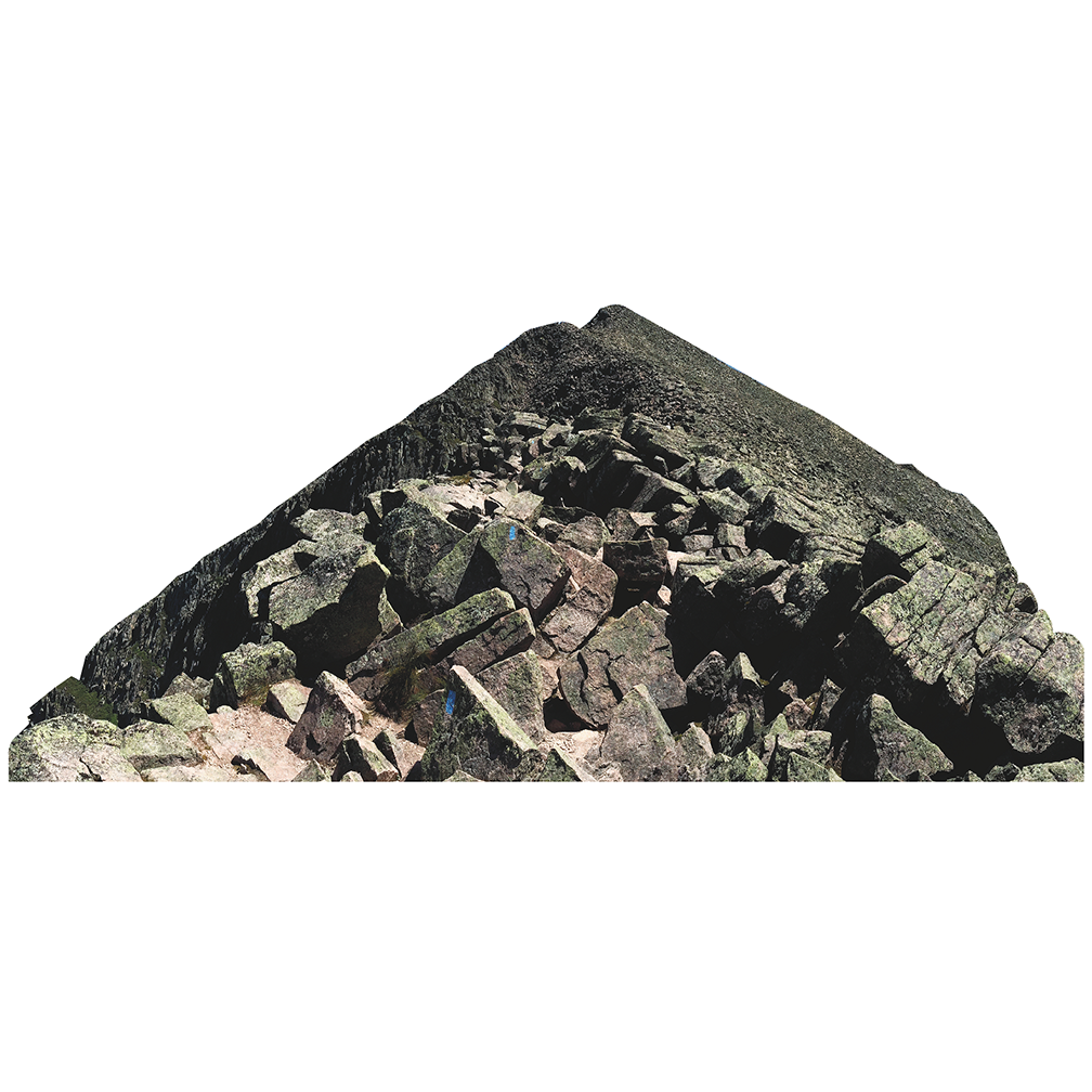 Mount Katahdin Appalachian Trail Cardboard Cutout