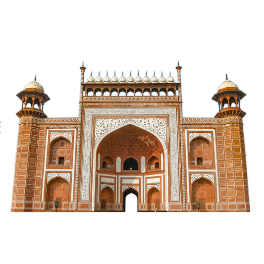 Gateway Darwaza to Taj Mahal Cardboard Cutout