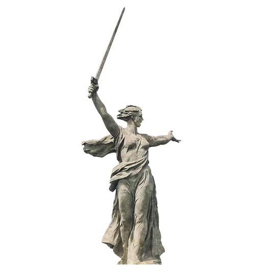 The Motherland Calls for the Heroes of the Battle of Stalingrad Russia Cardboard Cutout