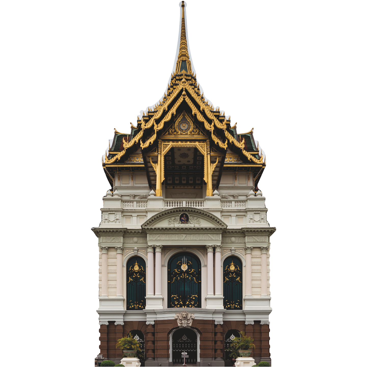 Grand Palace Bangkok Central Prasat Cardboard Cutout
